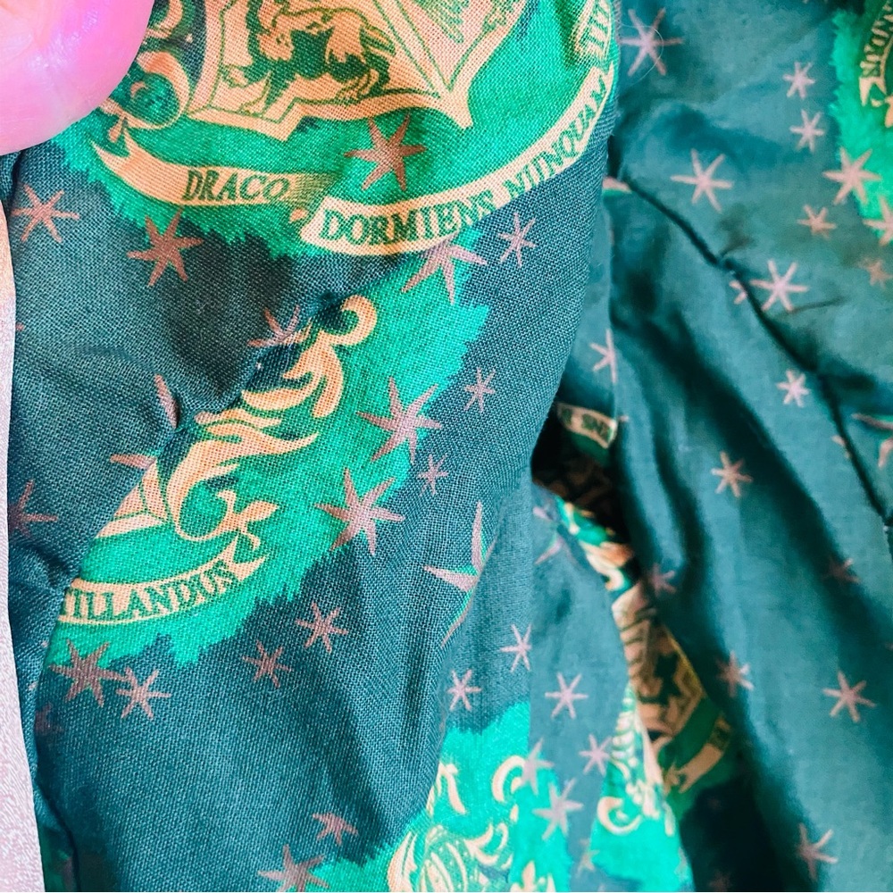 Harry Potter / Draco Malfoy Reversible Handmade One of A Kind Open Jacket - Picture 7 of 8